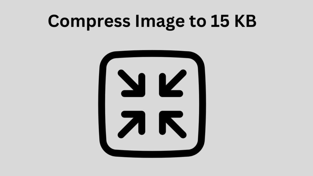 compress image to 15kb